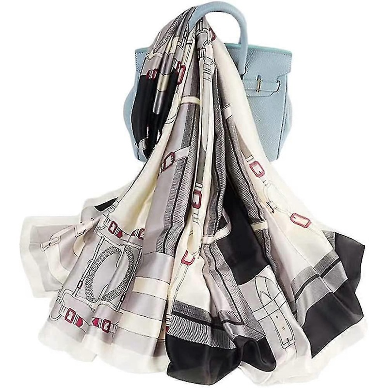 Silk Scarf Women Silk Square Scarves Bandanas Lightweight For Ladies Hair Head Neck Decoration Headwear | Fruugo SG