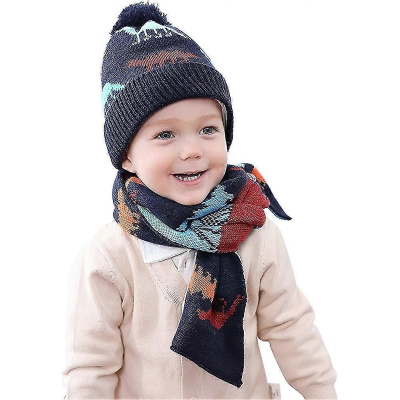 Winter Kids Hat Set, Colorful Toddler Winter Crochet Knit Hat Beanie Hairball Cap Scarf  Acsergery Gift | Fruugo SG