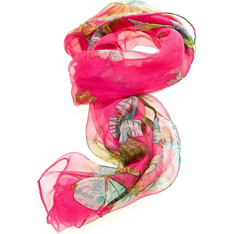 Women’s Multi Function 100% Pure Silk Butterfly Olaof Scarf/headwear/tested By Leading Authority | Fruugo SG