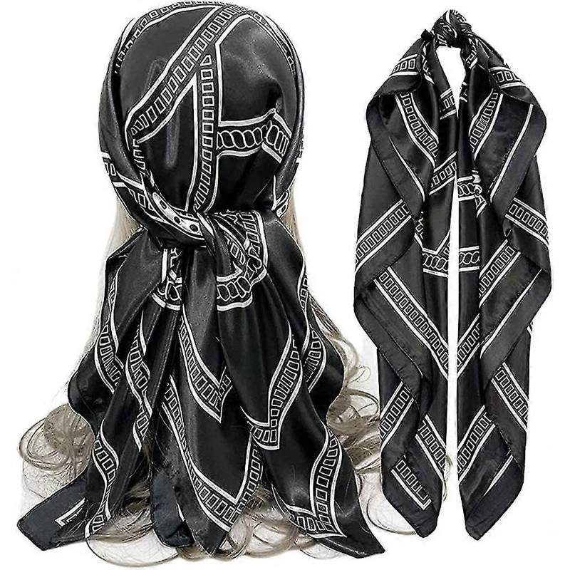 Women’s Silk Scarves Silky Like Bandanas Hair Neck Scarf Sleeping Wraps Satin Acsergery Gift | Fruugo SG