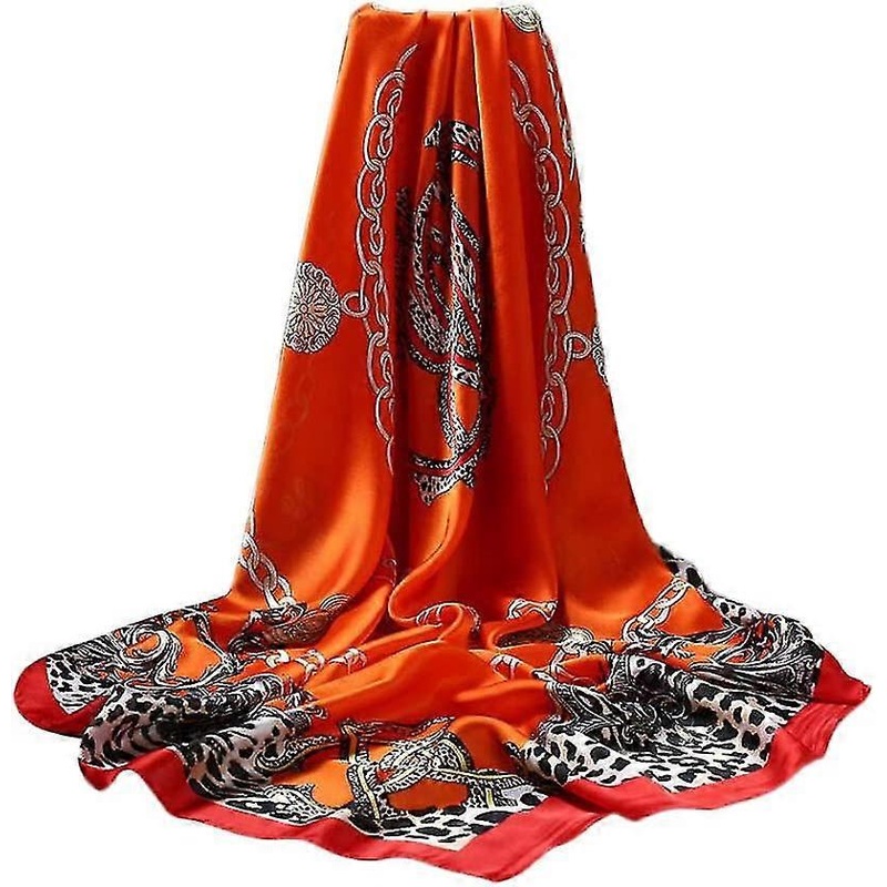 Women Silk Scarf Large Square Head Neck Scarves Lightweight Neckerchief Wraps Acsergery Gift | Fruugo SG
