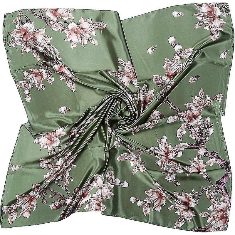 Women Silk Square Scarf -acsergery Large Wrap Pattern Scarf Head Bandanas Scarf Neck Scarf Hair Gift | Fruugo SG