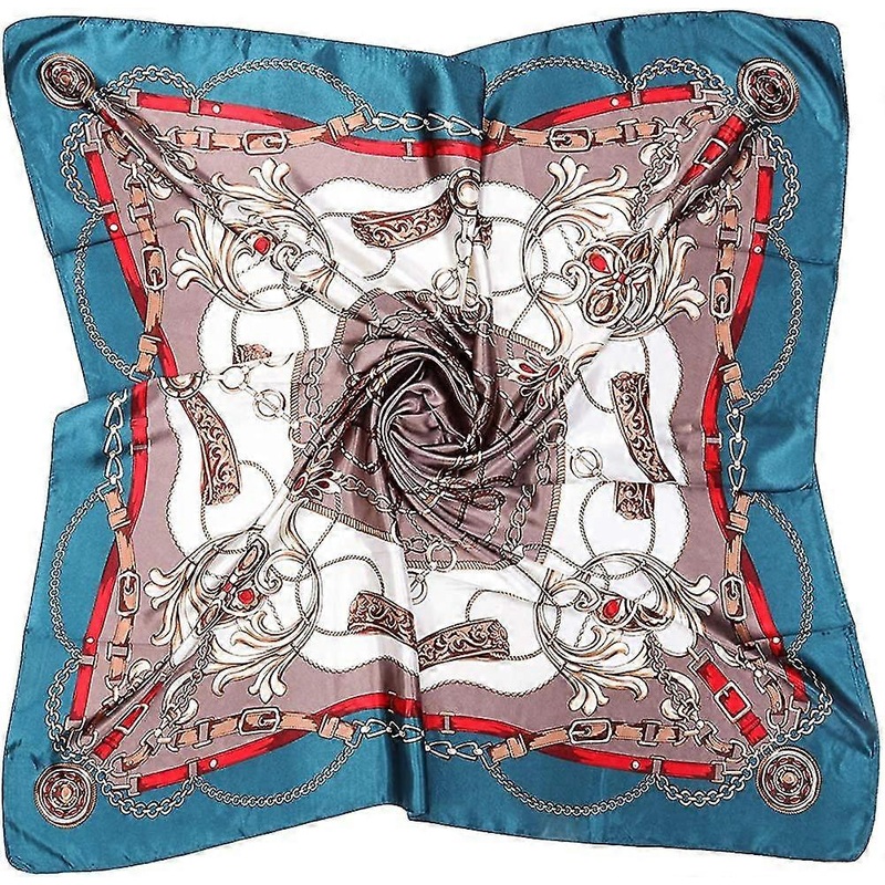 Women Silk Square Scarf – Large Wrap Pattern Scarf Head Bandanas Scarf Neck Scarf Hair | Fruugo SG