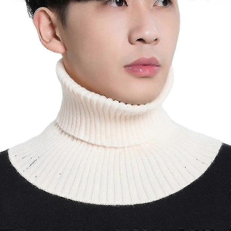 Womens Turtleneck Knitted Winter Fake Collar Detachable Neck Warmer Supplies | Fruugo SG