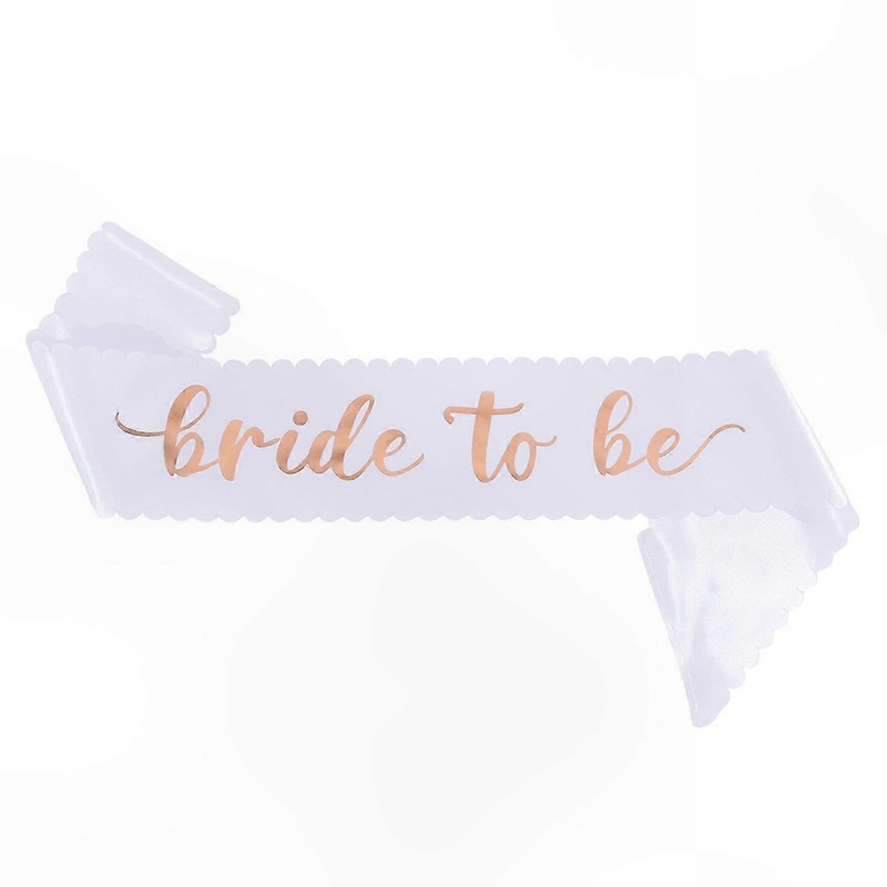 Bride Sash Elegant Sash Wedding Hair Accessories Luxurious Wedding Sash Western Sash Bachelorette Party | Fruugo SG