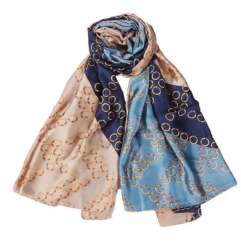 Fashionable Silky Scarf with Pachira Pattern Sun Proof Wrap for Lady 90x190cm | Fruugo SG