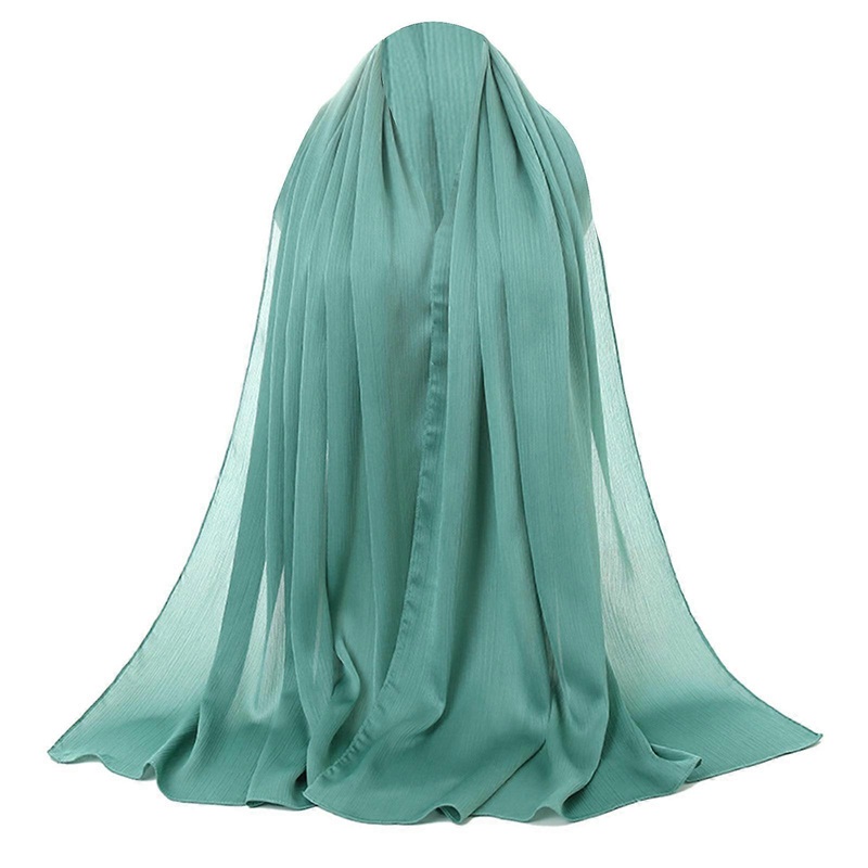 Fashionable Women Hijab Shawl Simple Breathable Headwrap Scarf for Middle Eastern and Muslimah Event Gathering 180x75cm  Color 5 | Fruugo SG