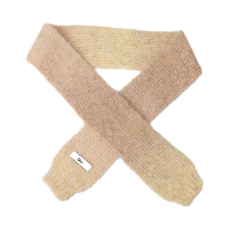 Lady Harajuku Cool Scarf Y2k Style Girl Gradients Color Long Knitted Scarf Fashion Cloth Street Casual Neckerchief | Fruugo SG