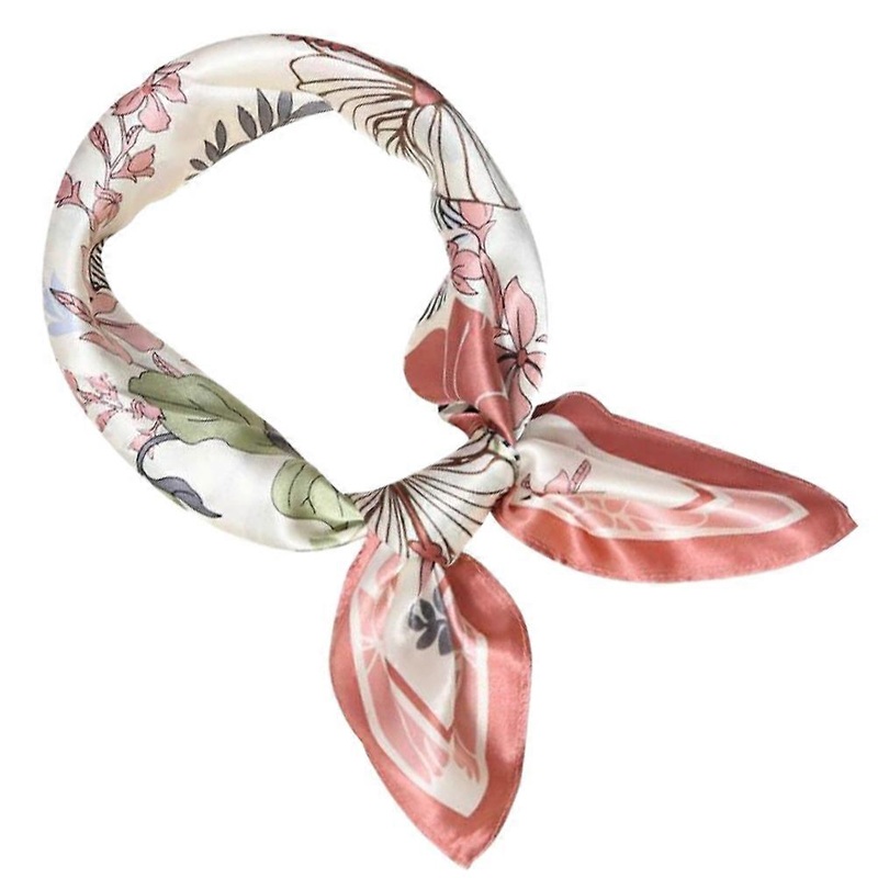Mini Flower Scarf Small Square Neckerchief Bag Wrap Daily Wear Accessory 1Pc | Fruugo SG