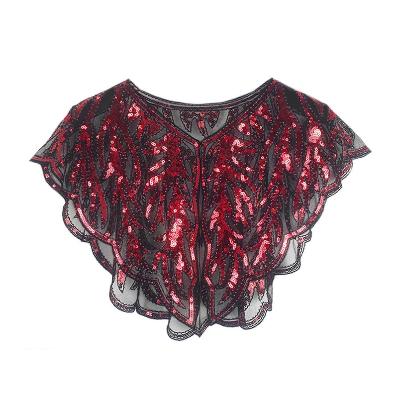 Sequined Shawl for Women Shoulder Wrap Formal Ceremony Shawl for Dancing Party Stage Shows Shawl Wrap Dress Accessories  Red | Fruugo SG