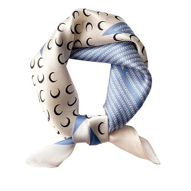Silky Kerchief Elegant Neck Shawl Uniform Wrap Stewardess Scarf Suit Accessories for Lady | Fruugo SG