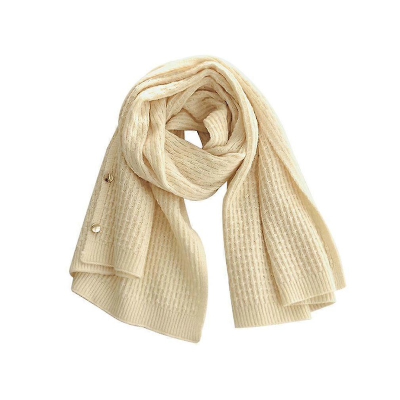 White Elegant Shawls and Wraps with Bottons Winter Warm Poncho for Lady | Fruugo SG