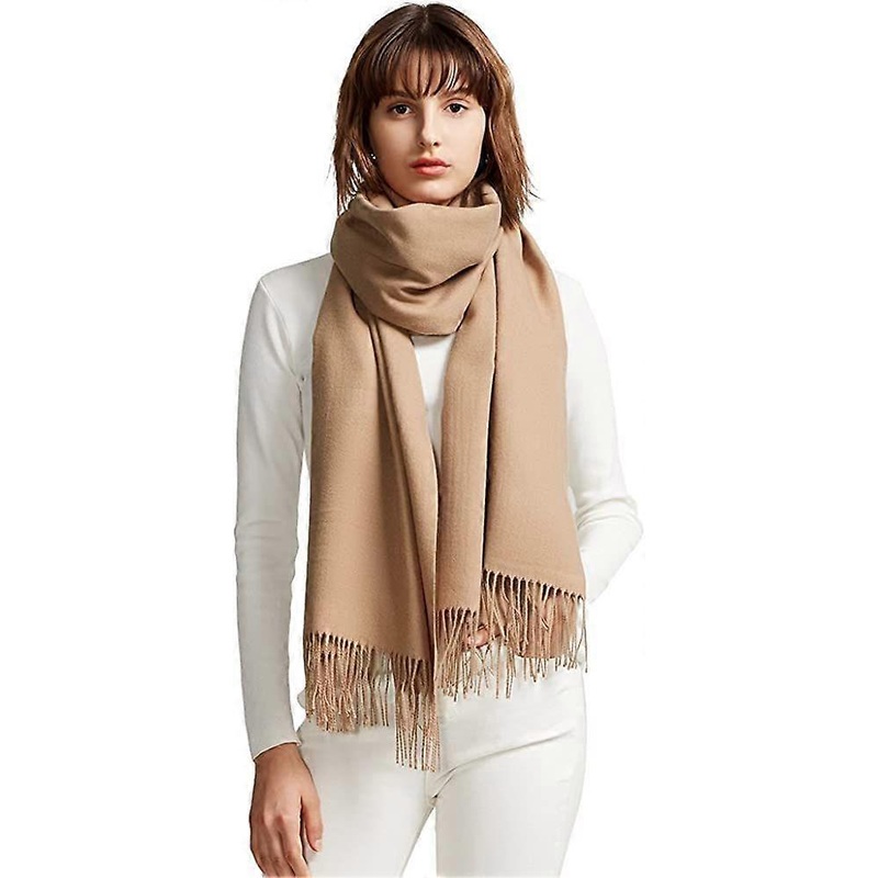 Womens Large Soft Cashmere Feel Pashmina Shawls Wraps Ladies Light Scarf | Fruugo SG