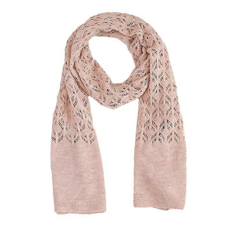 Casual Scarf For Women Knitted Imitation Wool Autumn Winter Solid Color | Fruugo SG