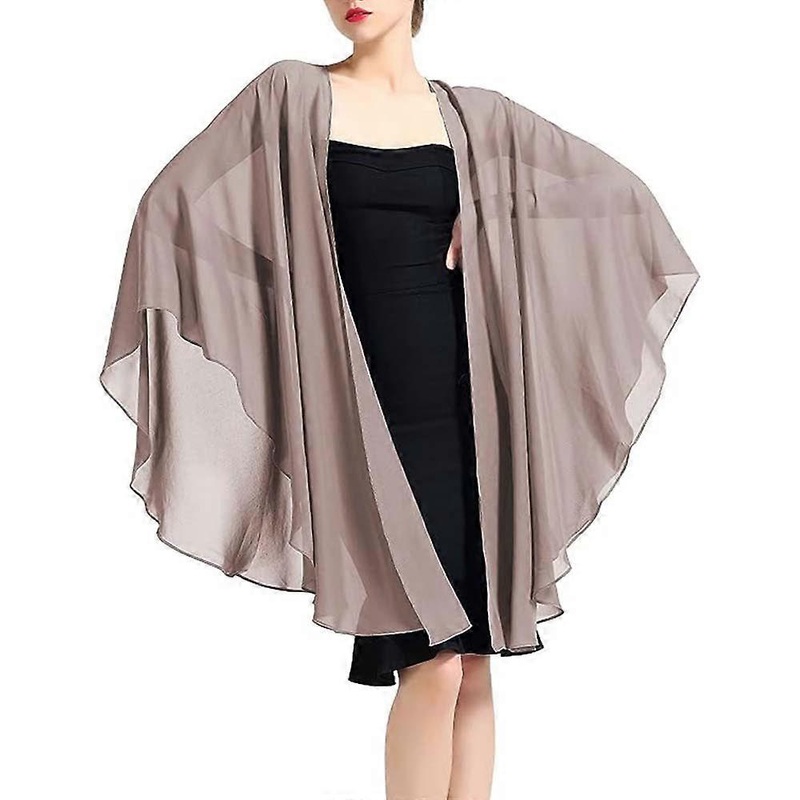 Chiffon Scarf Stole Bolero Women’s Evening Dress Festive Wedding Bridal Spring Summer Jacket | Fruugo SG