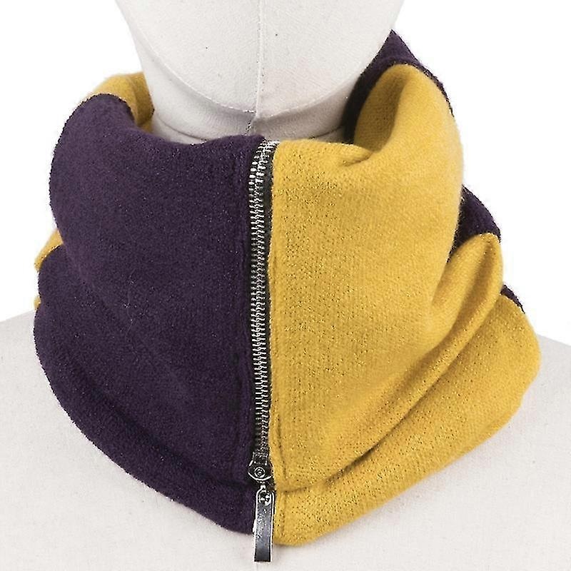 Collar Scarf Fleece Neck Warmer Adjustable Neck Tube Skiing Sport Scarf | Fruugo SG