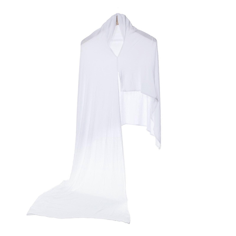 Fashionable Cotton Hijab Scarf Muslims Headscarf Neck Wrap Rectangle Kerchief for Convenience and Comfortable Daily Use  White | Fruugo SG