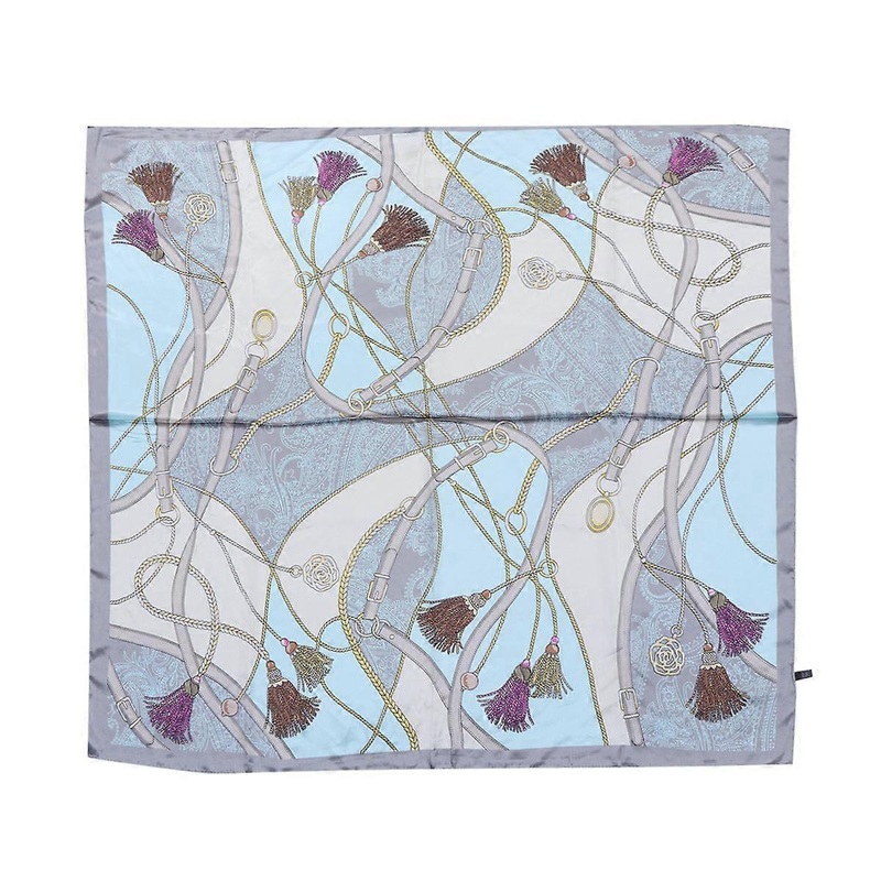 Ladies Silk Scarf Large Square Scarf Work Decorative Fashion Style 90x90cm Simulate Silk Handbag Decor 1Set | Fruugo SG
