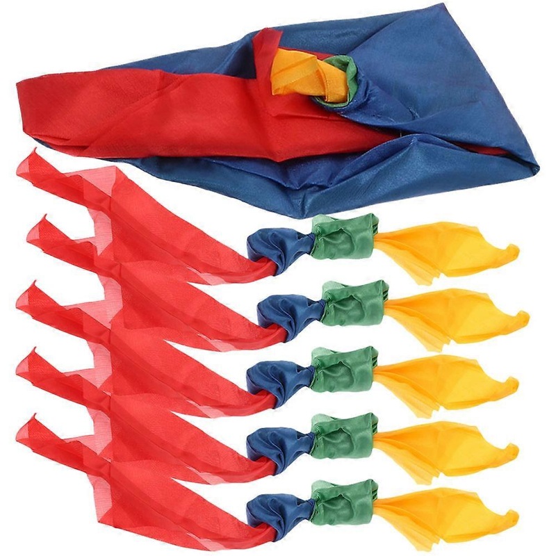 Performance Props Magician Scarf Stage Performance Color Change Multi 48X7CM 6Pcs | Fruugo SG