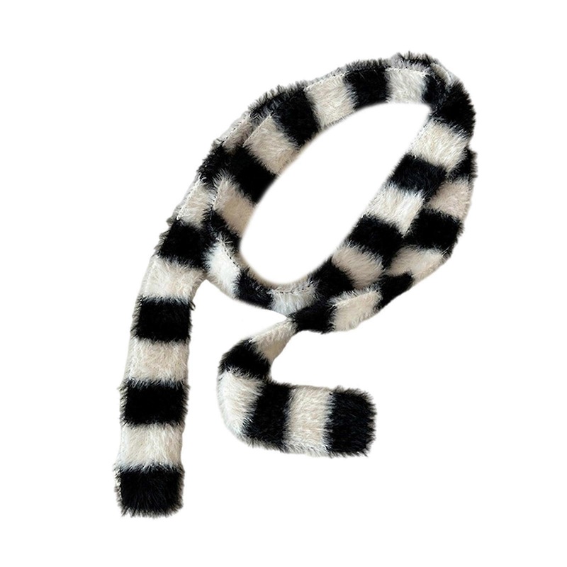 Spicy Girls Scarf Striped Pattern Elegant and Practical Women’s Neck Accessory for Casual Outings or Outdoor Daily  White | Fruugo SG