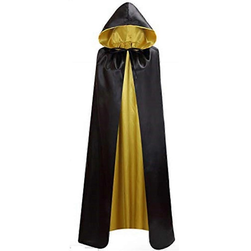 Cosplay Vampire Hooded Cloak Long Shawl Black Poncho Show Costume for Halloween | Fruugo SG