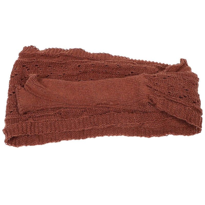 Deer Cashmere Knitted Cable Wrap Scarf Winter Shawls Multifunctional With Sleeves Women Casual Outings 1Pcs | Fruugo SG