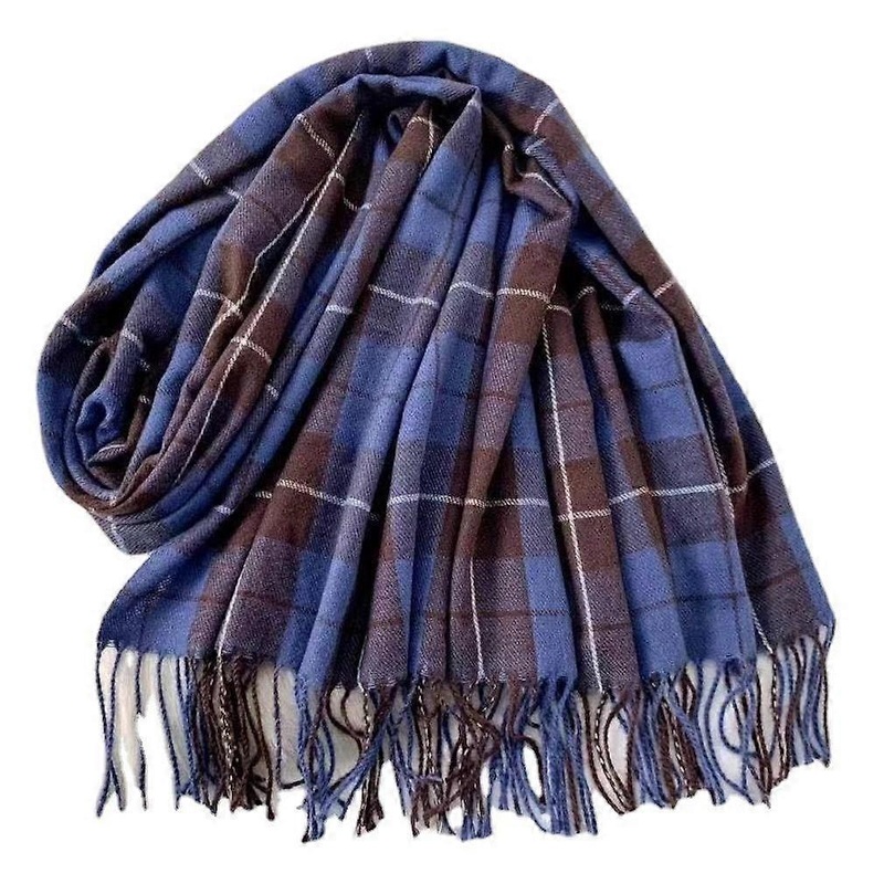 Pashmina Scarf British Academic Style Plaid Shawl Winter Vacation Wrap | Fruugo SG