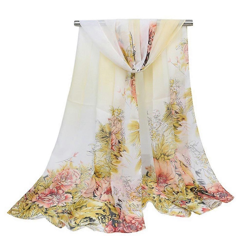 Silky Scarf Lightweight Satin Thin Wraps Printed Scarf Shawl for Lady | Fruugo SG