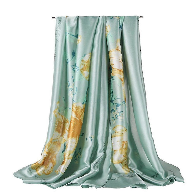 Silky Scarf Thin Lightweight Wraps Long Satin Scarf for Lady | Fruugo SG