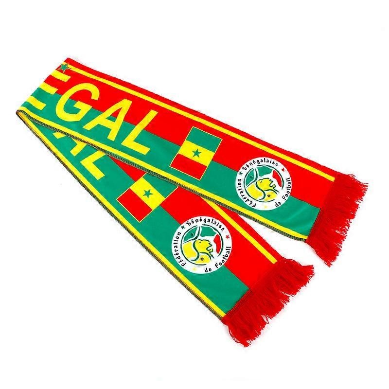 2022 World Cup Football Fan Supplies Qatar World Cup Scarf National Flag Bar Club Senegal | Fruugo SG