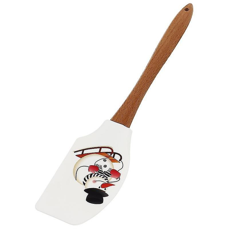 31.2X6.3cm Female Scarves & Shawls 1pc Christmas Butter Scraper Silicone Cake Spatula Cream Scraper | Fruugo SG