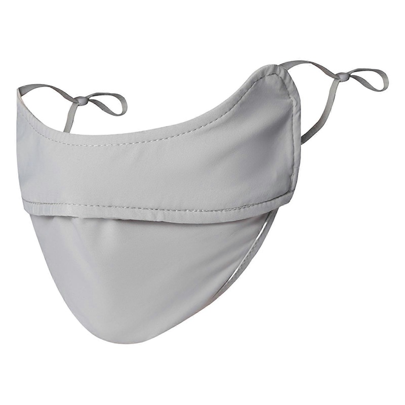 Breathable Face Guard Solid Color Super Soft Friendly to Skin UV Protection Thin Three-Dimensional Sunscreen Face Guard | Fruugo SG