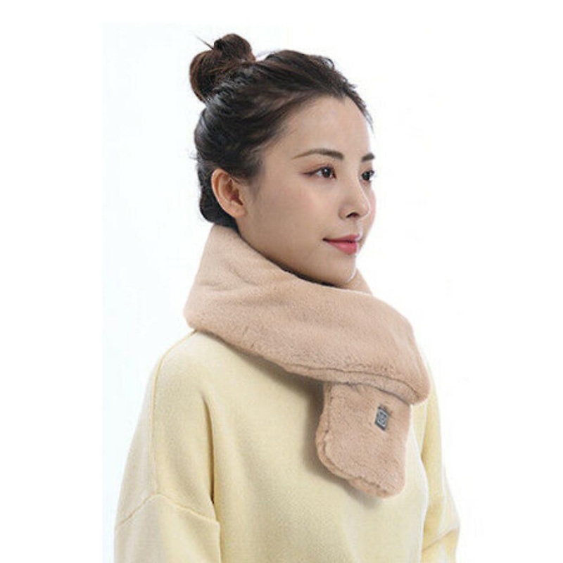 Electric Heating Shawl Soft Neck Warmer Scarves Plush Heated Scarf | Fruugo SG