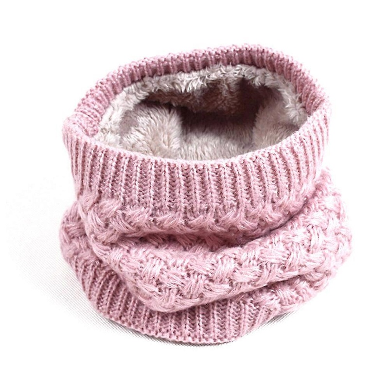 EPEIUS Kids Girls/Boys Winter Knitted Infinity Scarf Polar Fleece Neck Warmer | Fruugo SG