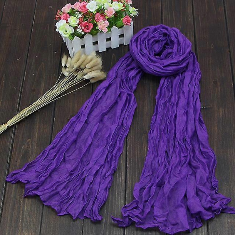 Luxury Scarf Spring Winter Women Scarves Designer Brand Cotton Linen Scarf 50*180CM Pashmina Scarfs For Ladies Shawls And Wraps | Fruugo SG