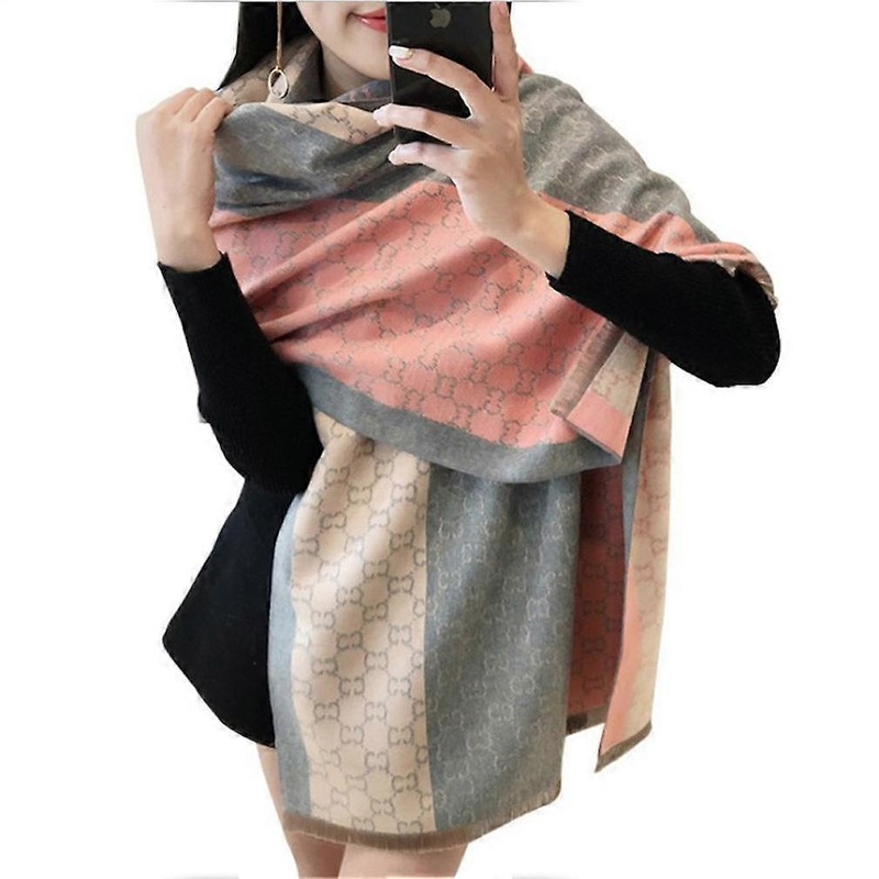 Pashmina Shawl Wrap Fringed Multi Purpose Neck Thicken Scarf for Women | Fruugo SG