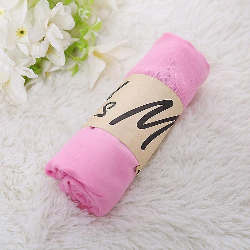 Solid Color Hijab Scarf Women Scarf Breathable Cotton Lady Shawls And Wraps Head Scarves Neck Bandana Men Scarf Black Scarves | Fruugo SG