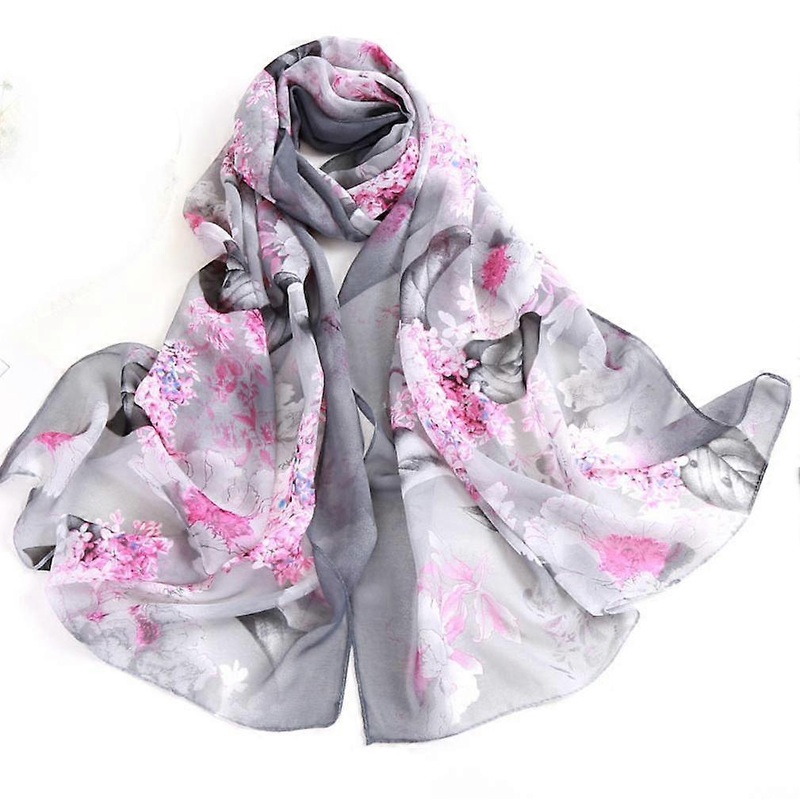 Sun Proof Scarf High Quality Chiffon Wraps Long Silky Scarf for Lady | Fruugo SG