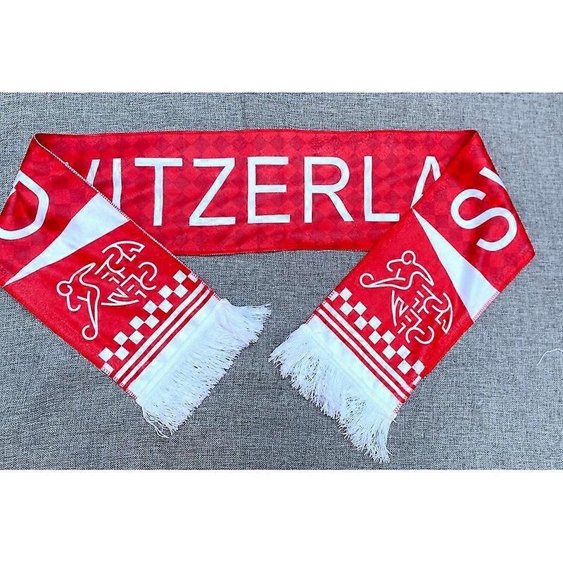 World Cup Football Match Scarf National Flag Bar Club Fan Gift Fans World Cup Switzerland | Fruugo SG