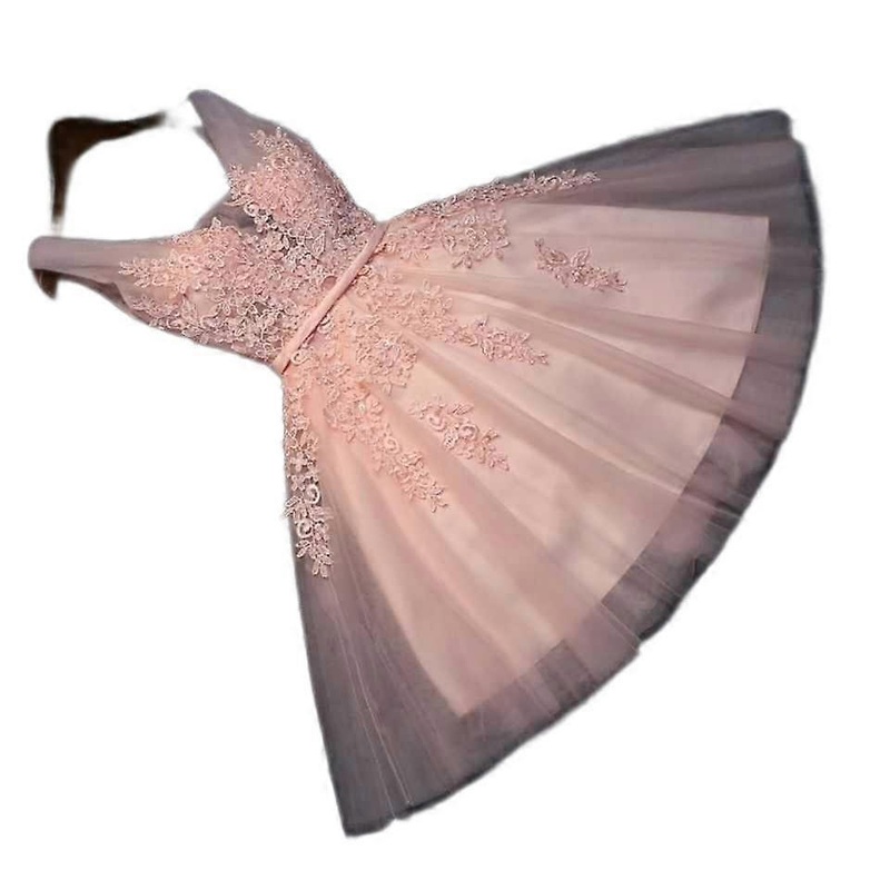 Bridesmaid Dress Temperament Slim Sister Group Boudoir Honey Dress Skirt Performance Costume Short Section Spring | Fruugo SG