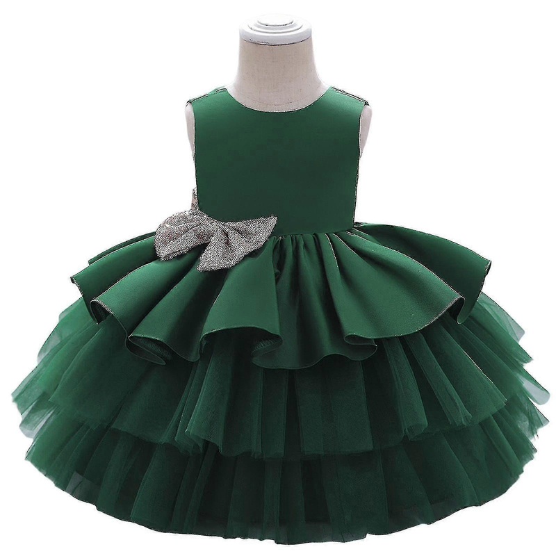 Girls Birthday Wedding Party Dresses Embroidery Flower Wedding Dress   Girl Newborn Princess Dress | Fruugo SG