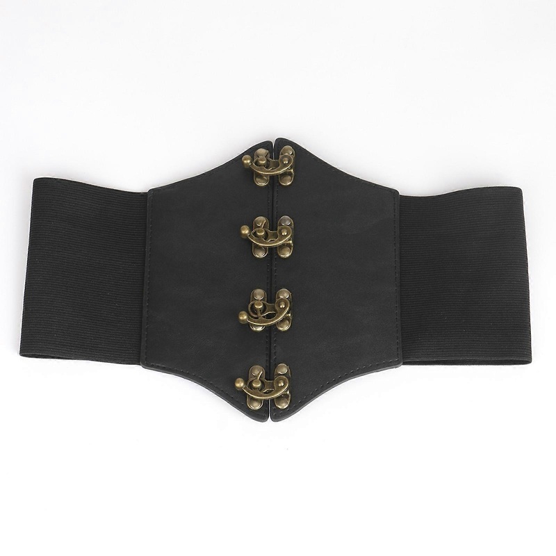Elastic Waist Belt for Women Ladies Dress Corset Fashion Female Stretch Waist Strap with Alloy Buckle for Prom Party  S | Fruugo SG
