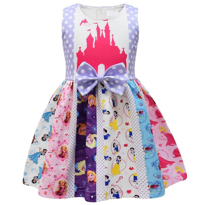 Girls Dress Castle Matching Birthday Party Children’s Day Clothes Dresses | Fruugo SG