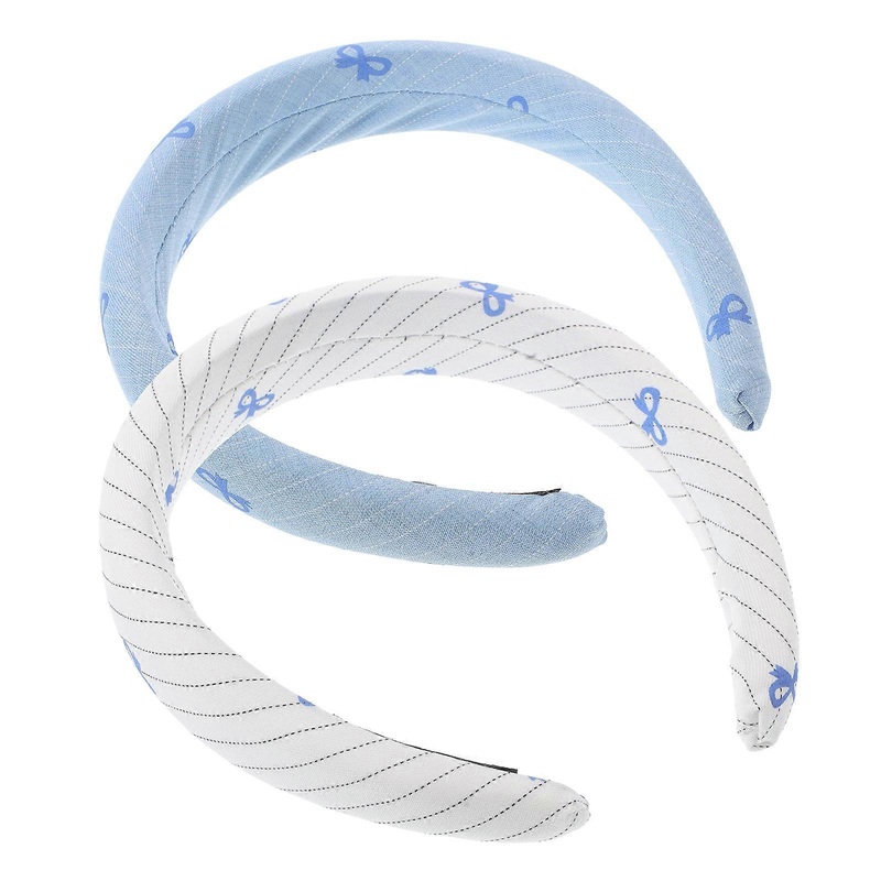 Makeup Hair Headband Wide Band Fashionable Design For Girls Parties Daily Wear Assorted Color 2Pack | Fruugo SG