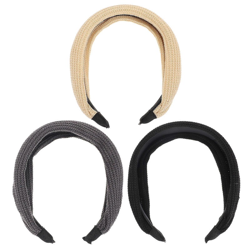 Aesthetic Headbands Plain Color Headband Trip Use 3Pack | Fruugo SG