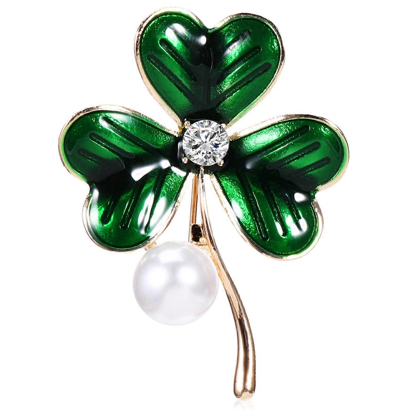 Brooch For Women Dresses Shamrock Brooches For Women 1Set | Fruugo SG