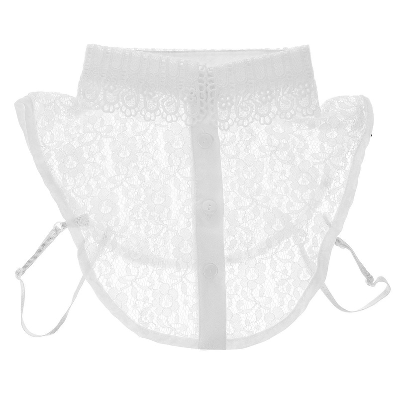 False Collars Women Lace Fake Collar Summer Casual Wear Neckline Enhancement 1Pcs | Fruugo SG