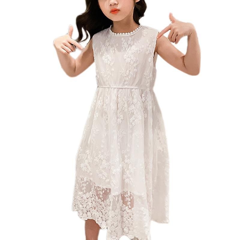 Girls Dress Lace Princess Dress Gauze Dress Birthday Party Dress | Fruugo SG