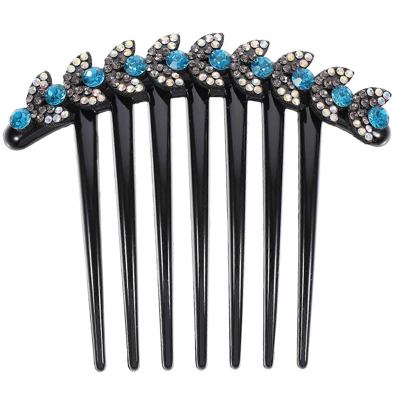 Durable Rhinestone Hair Barrettes, Effortlessly Combines with Formal and Casual Looks | Fruugo SG