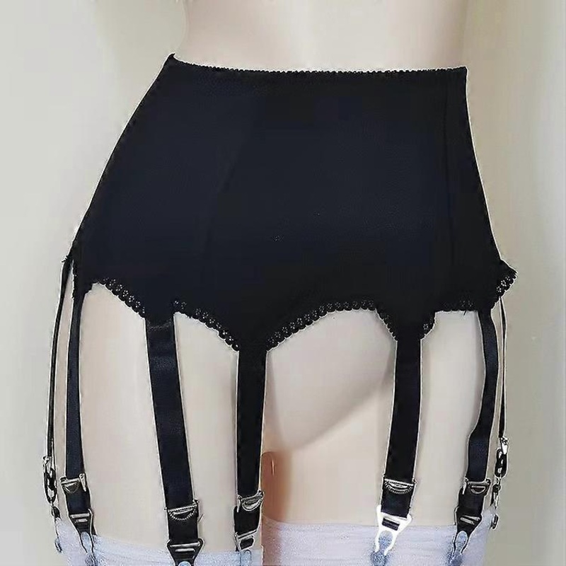 Women’s High Waist Sexy Garter Belt with 6 Metal Buckle Straps | Fruugo SG